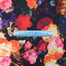 Ткань Трикотаж отто принт